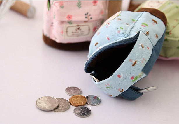 Mini Nyckel- & Myntväska – Söt Koreansk Design
