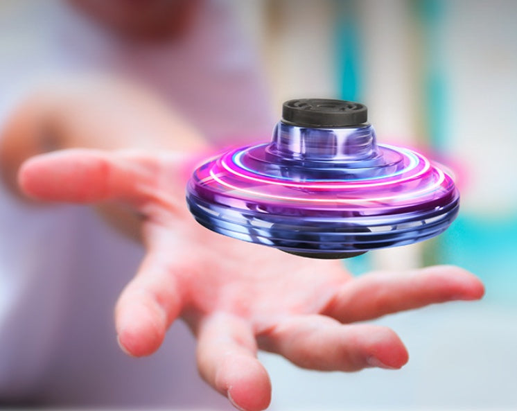 Flygande UFO Spinner med LED – Rolig Leksak för Barn