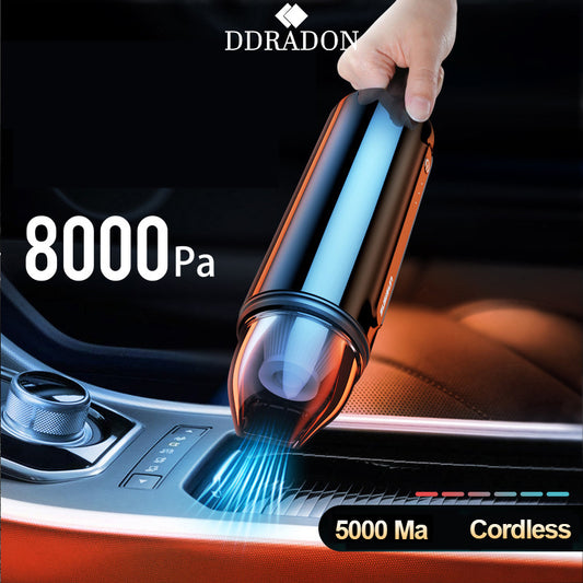 Wireless Portable Car Cleaner – Powerful &amp; Rechargeable Mini Vacuum Cleaner