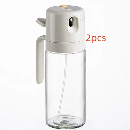 2-in-1 Oil Spray &amp; Dispenser – For Cooking, Grilling &amp; Baking