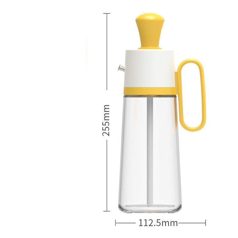 Oil Bottle with Brush – 2-in-1 for Grill &amp; Kitchen