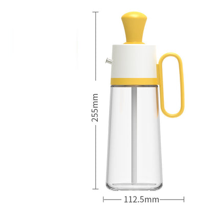 Oil Bottle with Brush – 2-in-1 for Grill &amp; Kitchen
