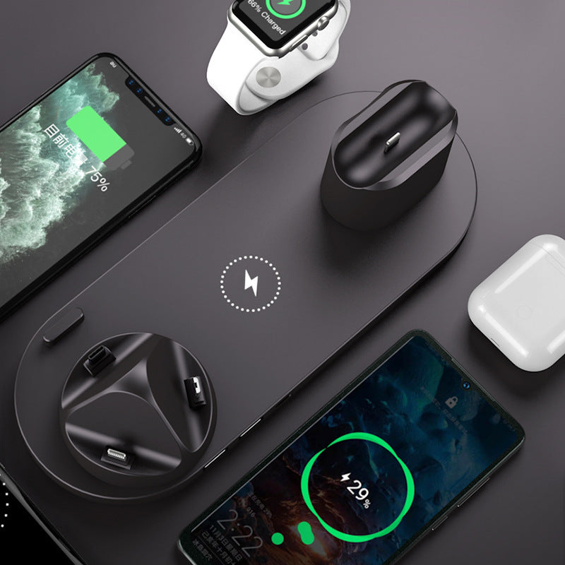 6-in-1 Wireless Charger – Fast Charging for iPhone &amp; Apple Watch
