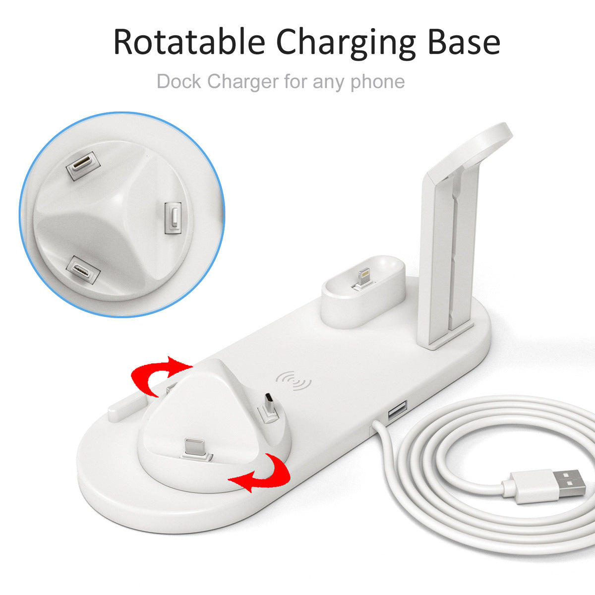 Charger mobile watch headphones