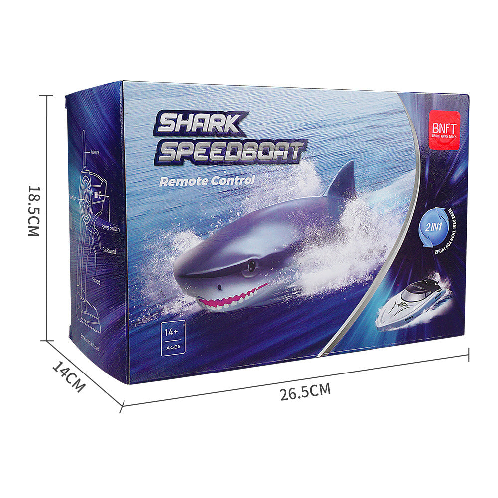 Remote Controlled Shark Boat – Waterproof RC Toy for Kids &amp; Pool