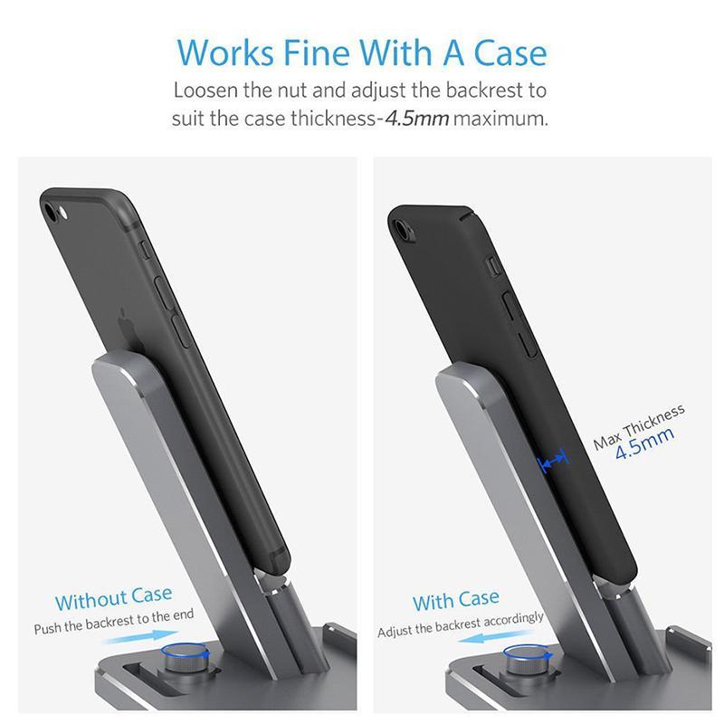 4-in-1 AirPods Dock – Charger &amp; Holder