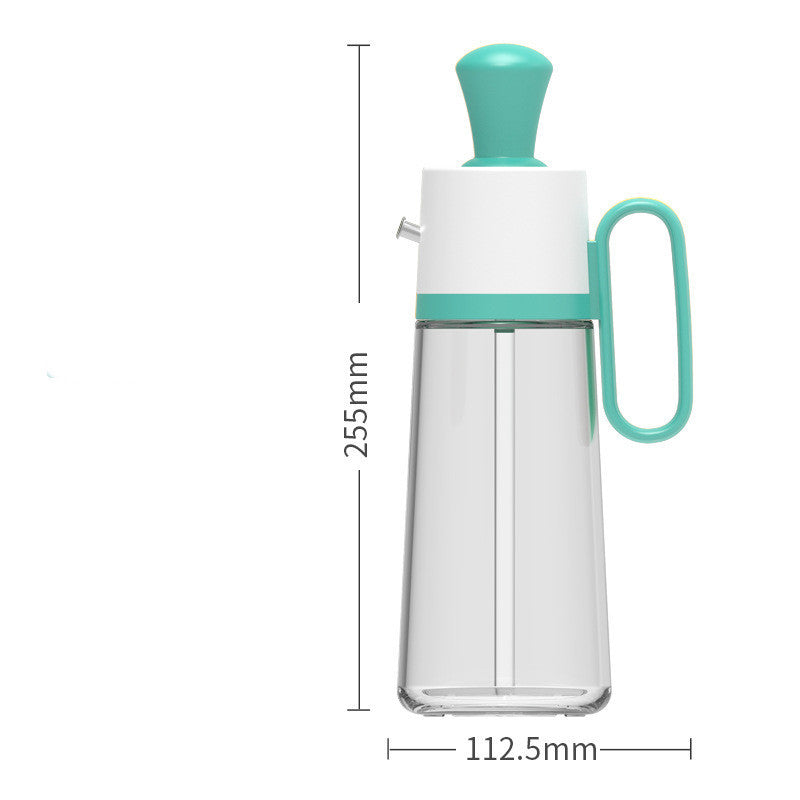 Oil Bottle with Brush – 2-in-1 for Grill &amp; Kitchen