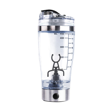 Elektrisk Shakerflaska – USB-laddad Mixer för Protein, Mjölk & Kaffe