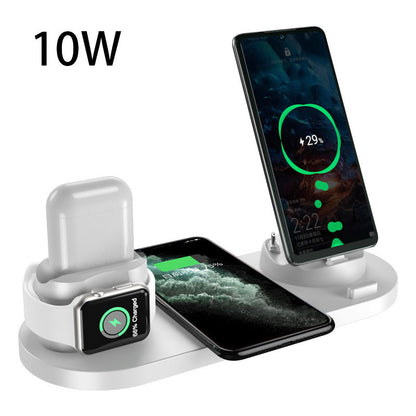 6-in-1 Wireless Charger – Fast Charging for iPhone &amp; Apple Watch