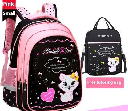 Barnryggsäck med Kattmotiv – Perfekt för Skolan