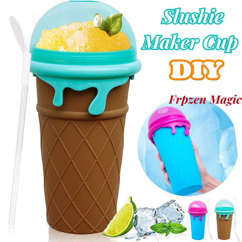 Slush Mug 500 ml – Quick-Cooling Smoothie &amp; Ice Cream Mug for Summer