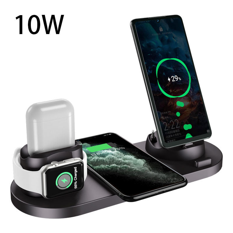 6-in-1 Wireless Charger – Fast Charging for iPhone &amp; Apple Watch