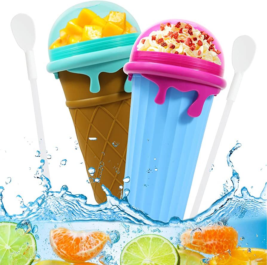 Slush Mug 500 ml – Quick-Cooling Smoothie &amp; Ice Cream Mug for Summer