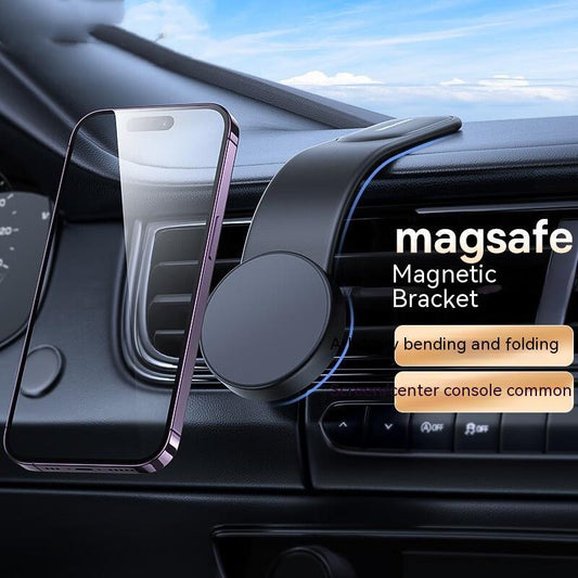 Magnetic mobile phone holder with wireless charging 15W – for the car dashboard