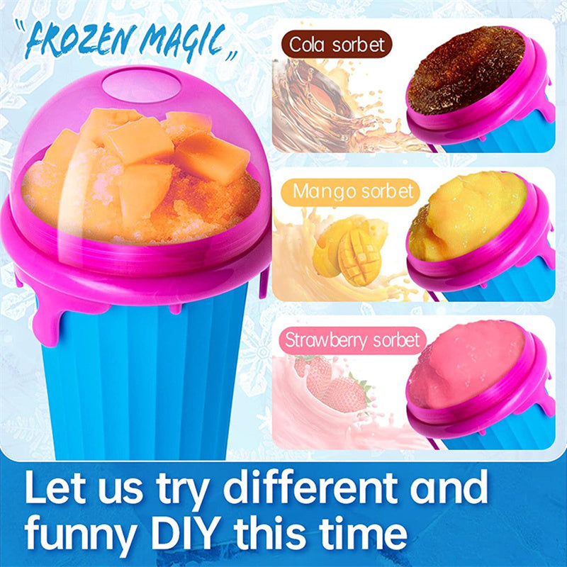 Slush Mug 500 ml – Quick-Cooling Smoothie &amp; Ice Cream Mug for Summer