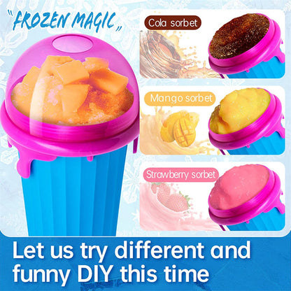 Slush Mug 500 ml – Quick-Cooling Smoothie &amp; Ice Cream Mug for Summer