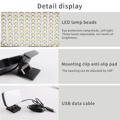 LED Videolampa för Zoom, Streaming & Videomöten – 6500K