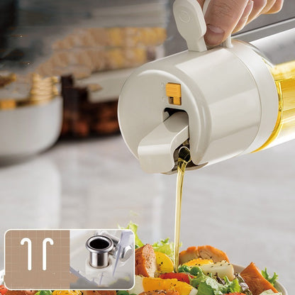 2-in-1 Oil Spray &amp; Dispenser – For Cooking, Grilling &amp; Baking