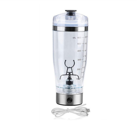 Elektrisk Shakerflaska – USB-laddad Mixer för Protein, Mjölk & Kaffe